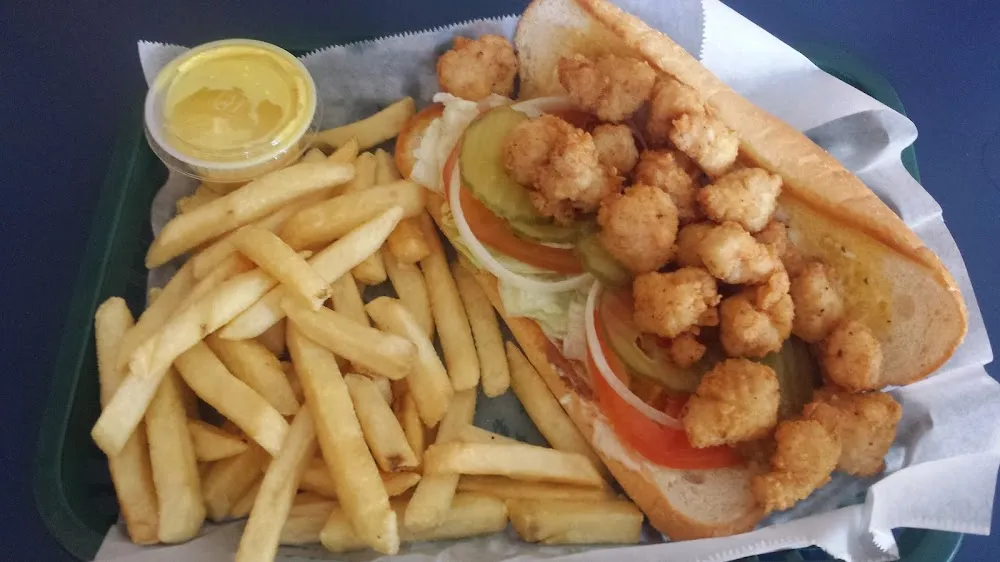 Fried Alligator PO-Boy