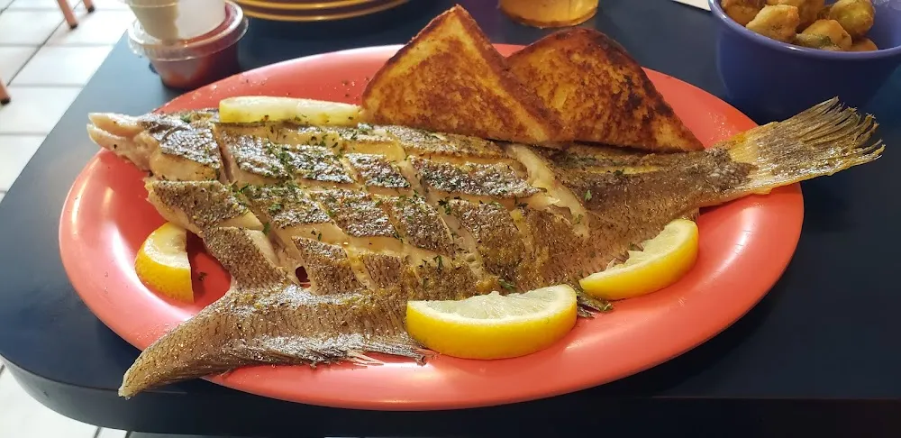 Whole Flounder Broiled Fried or Grilled